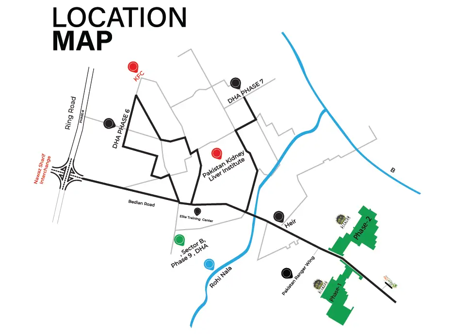 AL Cazar Location Map